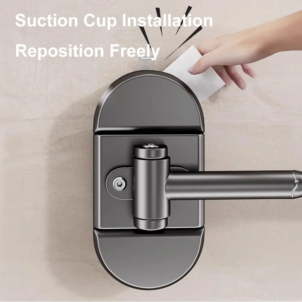 8'' Wall Mounted Mirror Bathroom Makeup Mirror Folding Double Sided Bathroom Rotatable Makeup Mirror For Home Barbershop Hotel