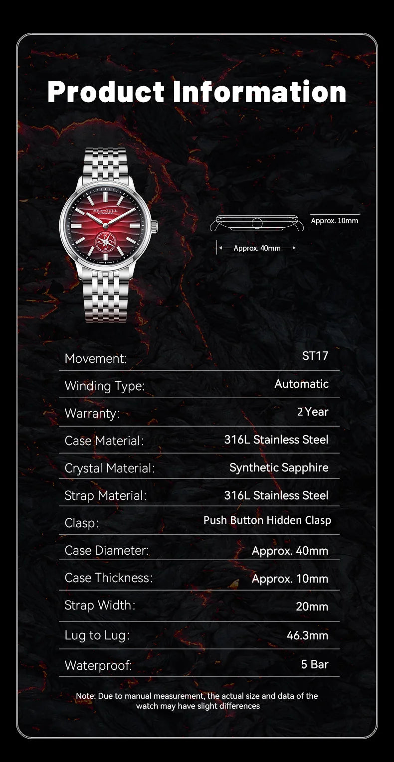 Automatic Mechanical Watches Luminous