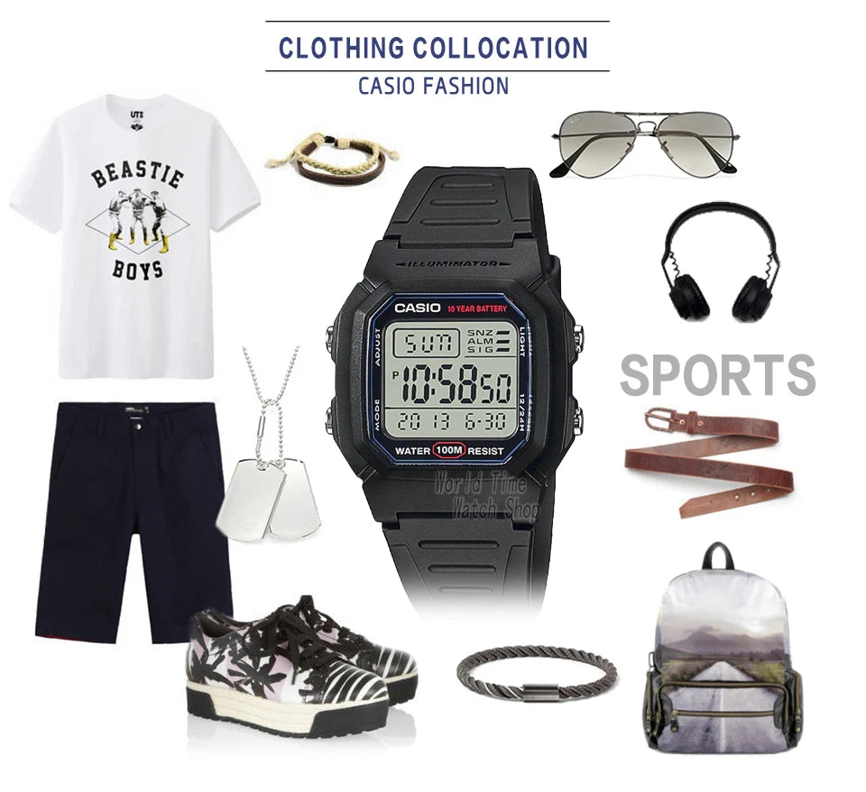 Casio watch W-800H-1