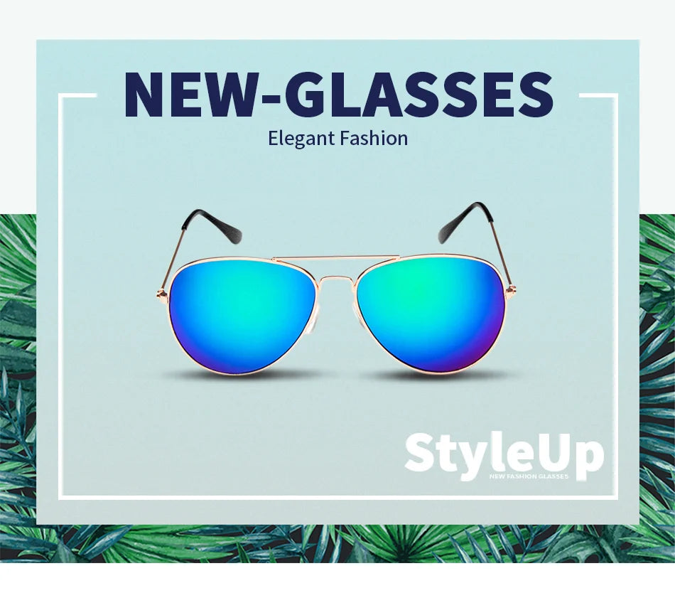 2026 New Double Bridge Aviation Sunglasse Woman Aviat Alloy Frame Polit Mirror Sun Glasses Female Male UV400 Eyewear for Men