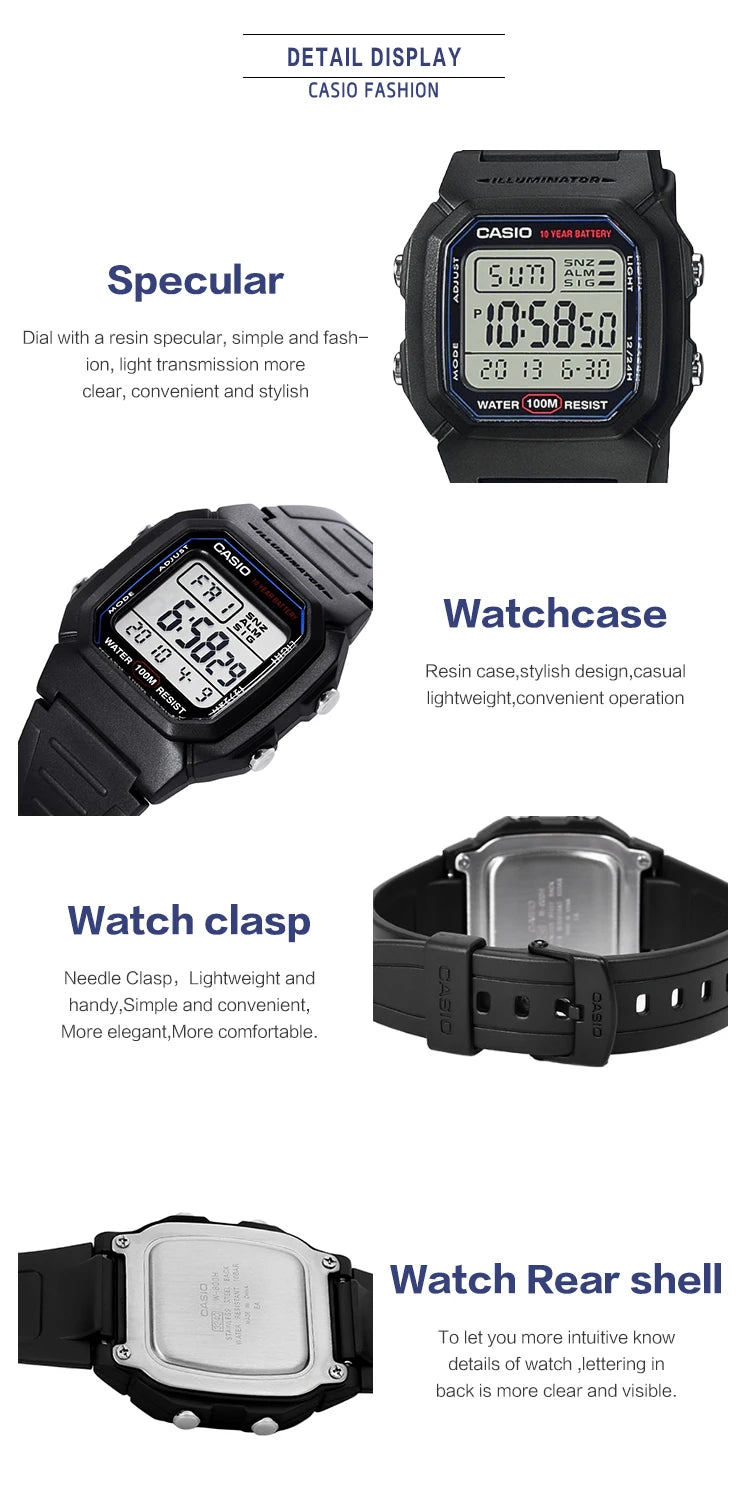 Casio watch W-800H-1