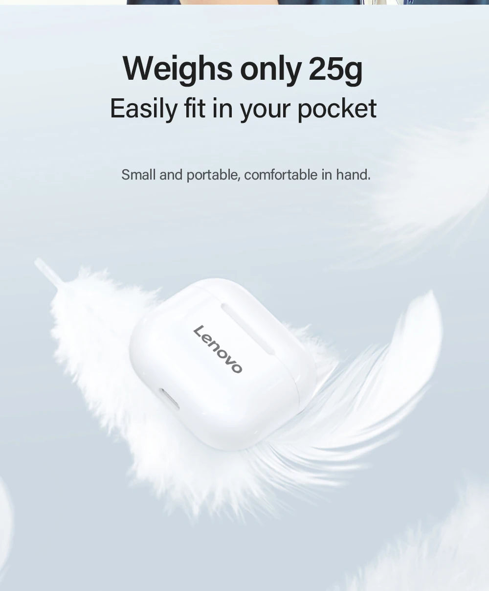 Lenovo LP40 wireless earbuds