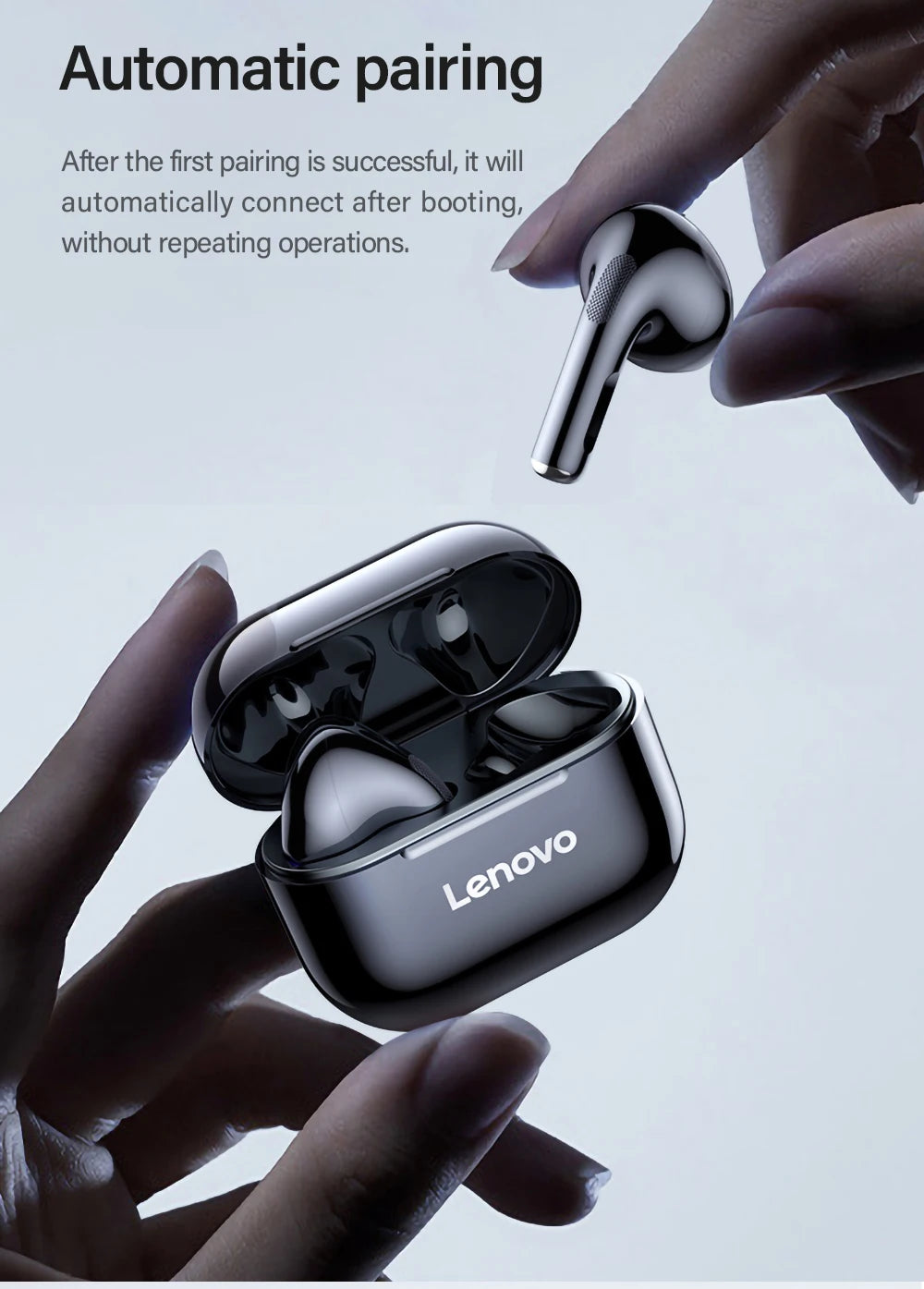 Lenovo LP40 wireless earbuds