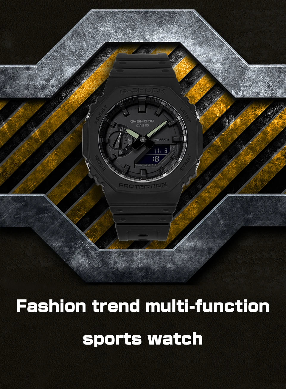 Casio Watch men g shock Ultra-thin GA-2100 Series