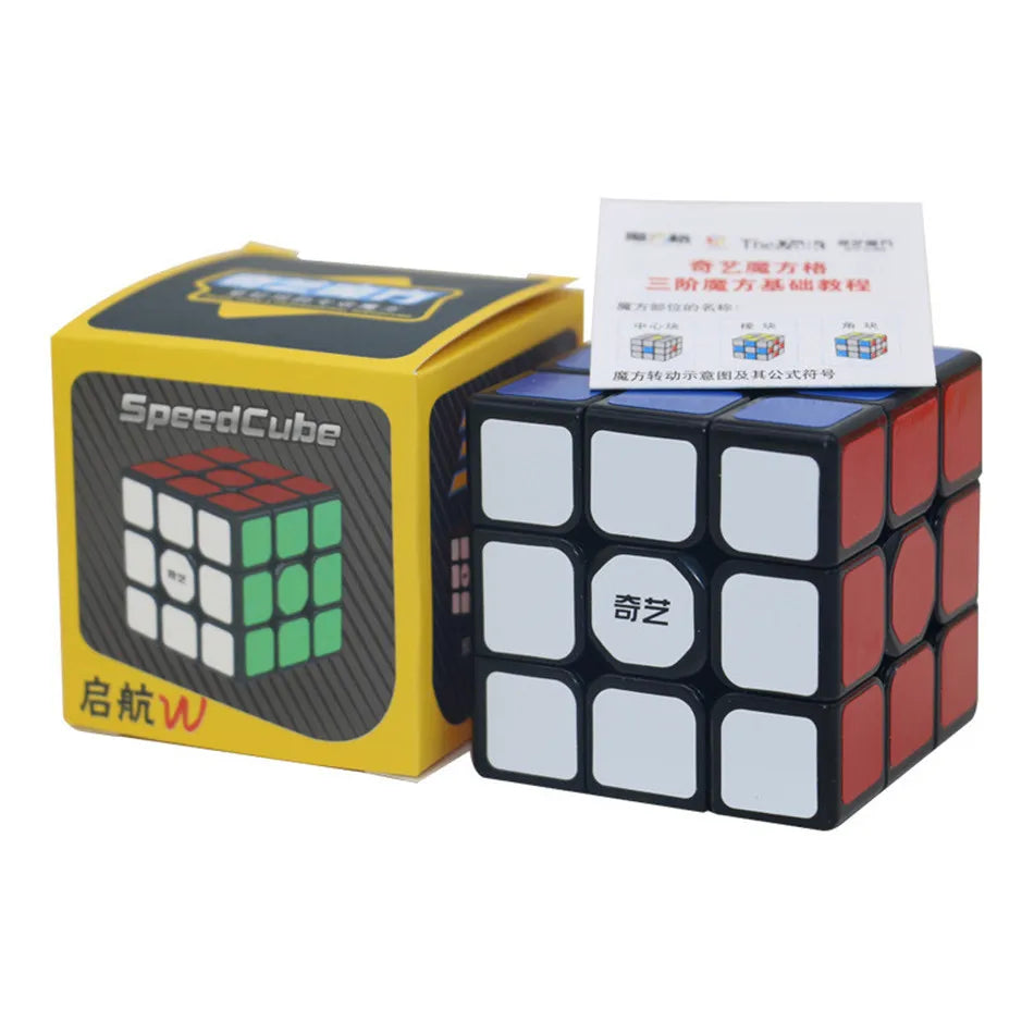 QiYi Sail W Professional 3x3x3 Magic Cube Speed Cubes Puzzle Neo Cube 3x3 Sticker Adult Education Toys For Children Gift