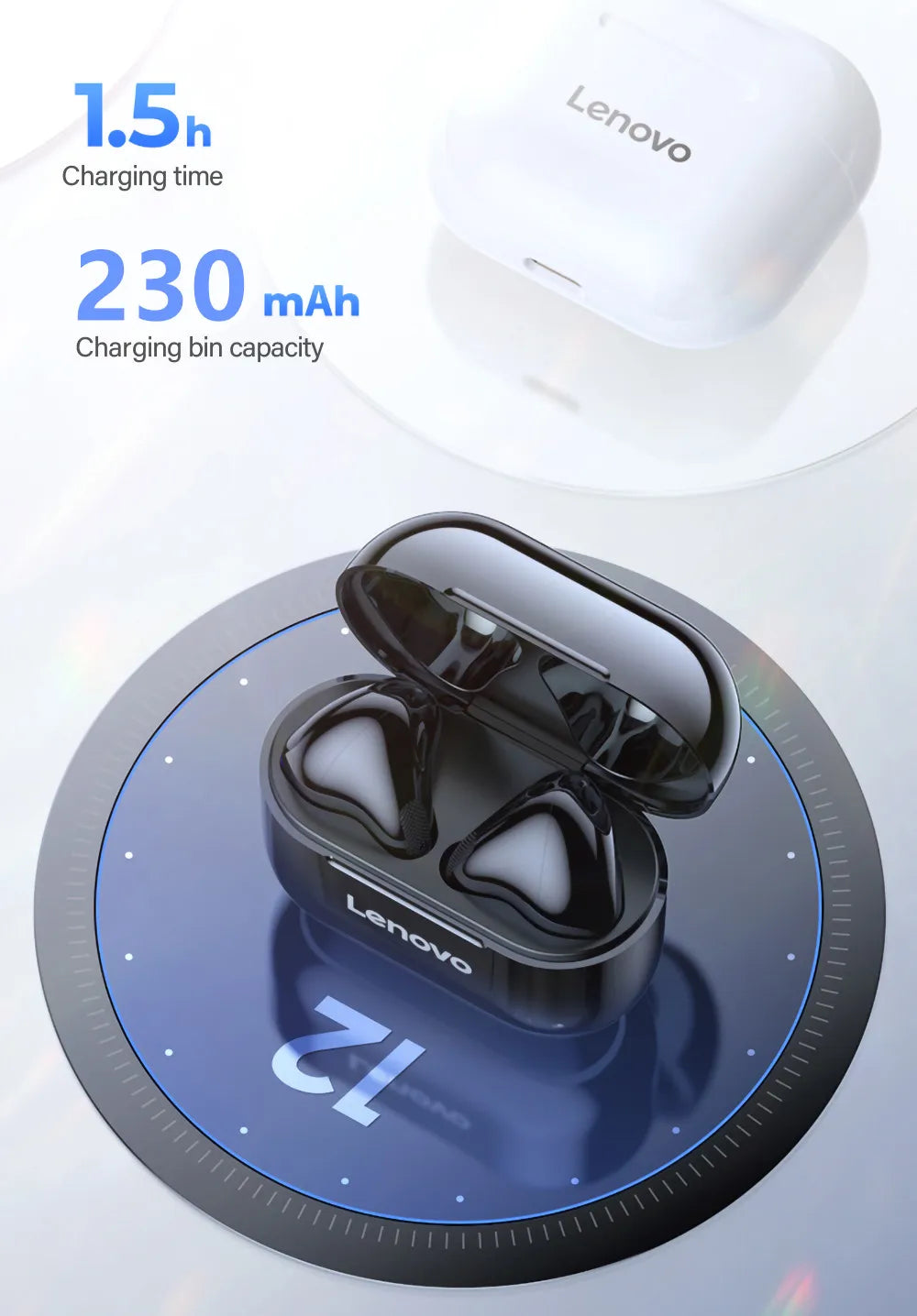 Lenovo LP40 wireless earbuds
