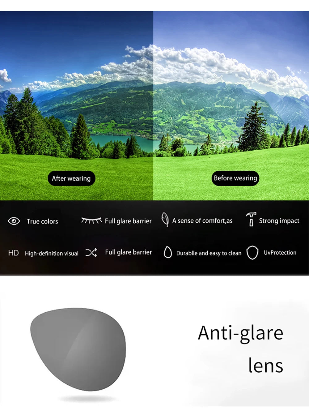 VIVIBEE Flip Up Polarized Fit Over Glasses Sunglasses Men Driving UV400 Photochromic Fishing Goggle Outdoor Women