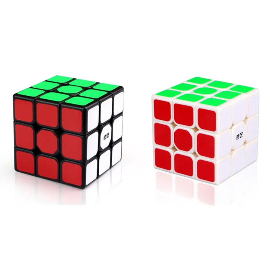 QiYi Sail W Professional 3x3x3 Magic Cube Speed Cubes Puzzle Neo Cube 3x3 Sticker Adult Education Toys For Children Gift