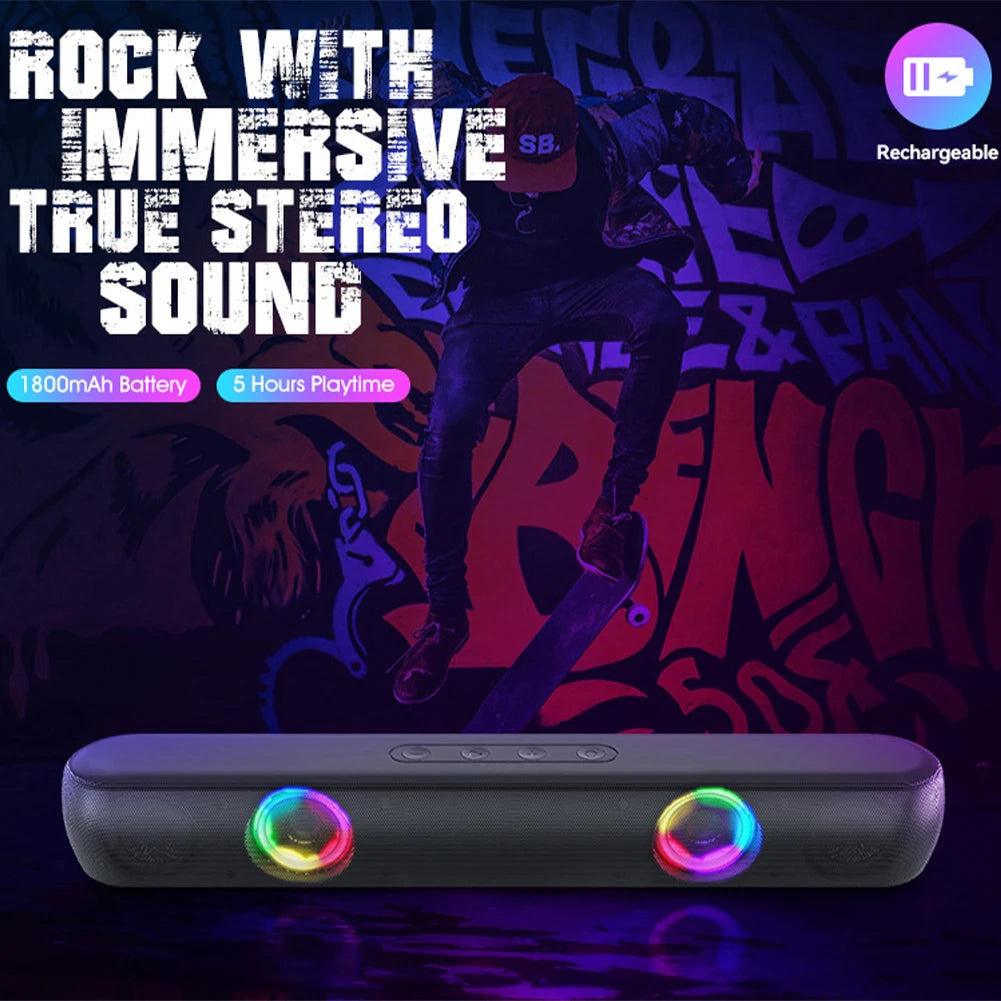 Portable Bluetooth sound bar