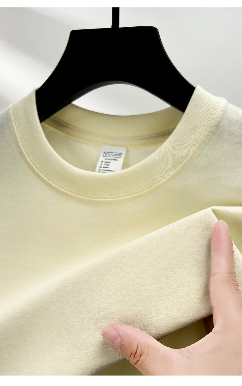 High quality cotton short sleeve men's T-shirt