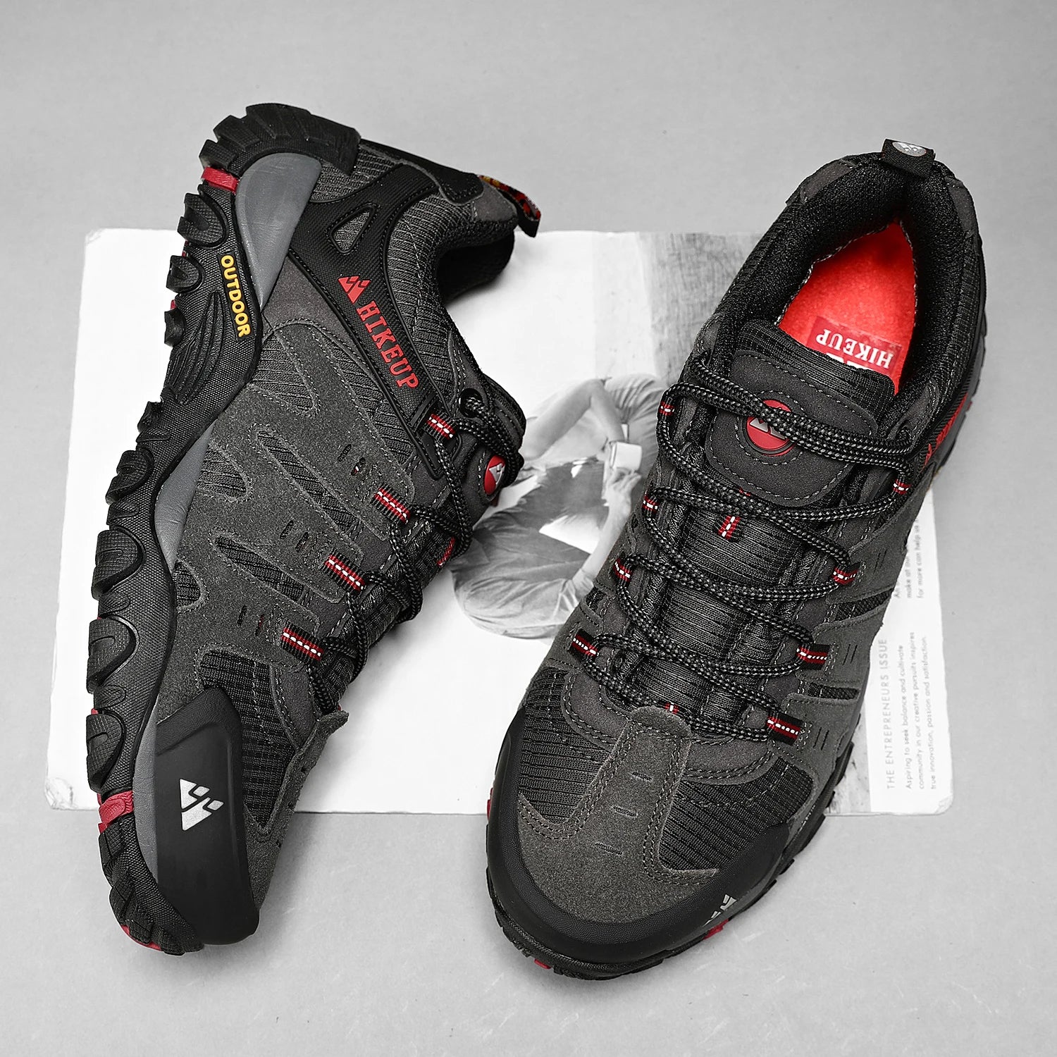 Men Trekking Walking Sneakers