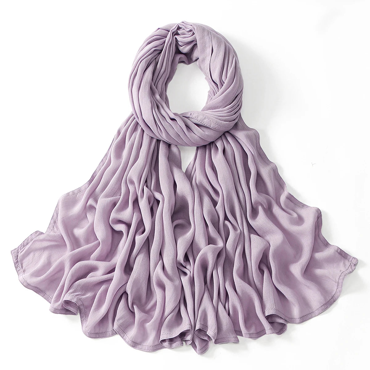 New Big Size Solid Rayon Modal Hijab Scarf Women Muslim Headscarf Wraps Shawl Femme Musulman Headband Islamic Turban 190*85cm