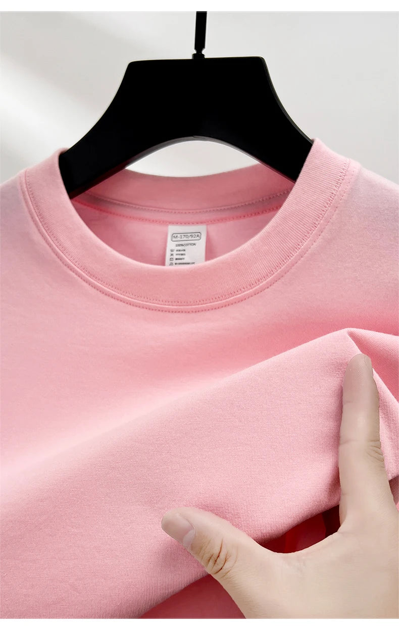 High quality cotton short sleeve men's T-shirt