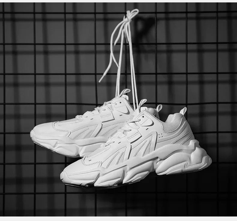 Men's Sneakers Hidden Heels Elevator
