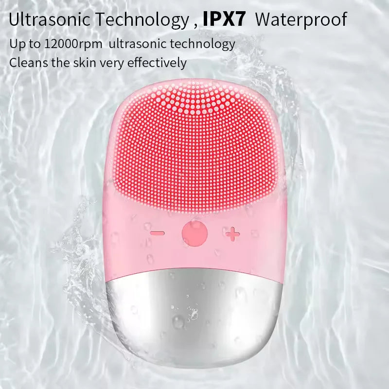 Rechargeable Silicone facial brush