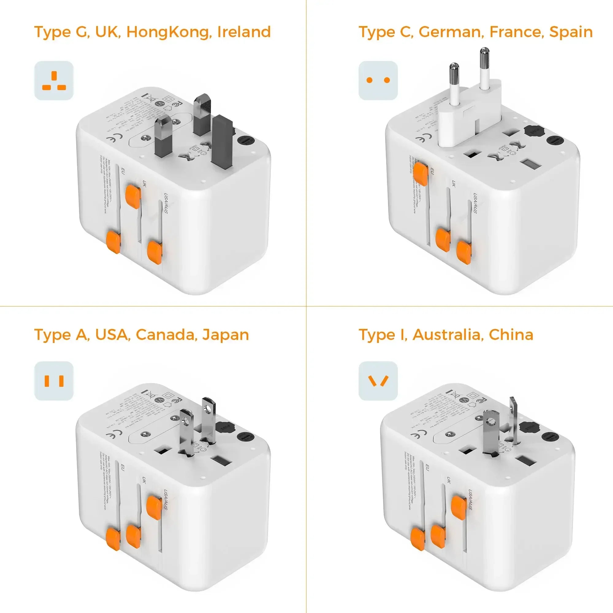 TESSAN 65W Travel adaptor
