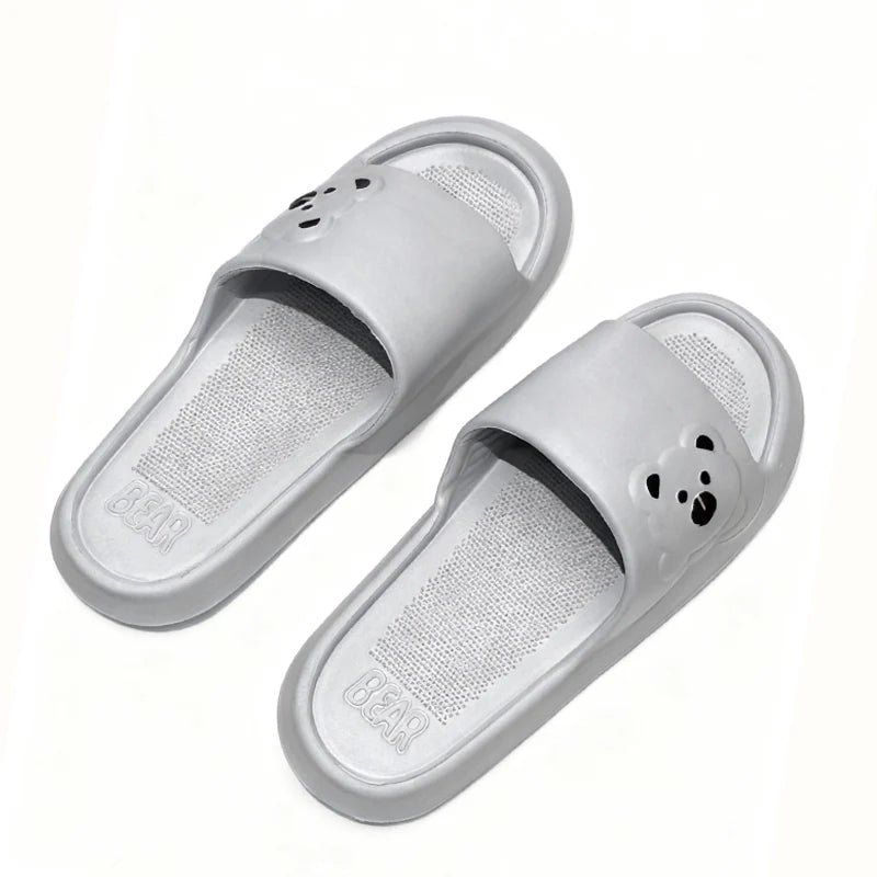 Cartoon Bear Indoor Slippers
