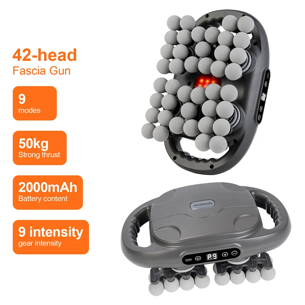 42-Heads Massage Gun