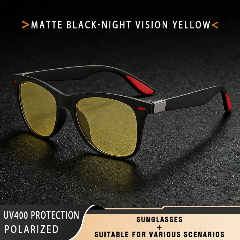 TANGOWO Polarized Retro Sunglasses Men Women Vintage Brand Design Sun Glasses Fashion Sports Driver Shades UV400 Oculos De Sol