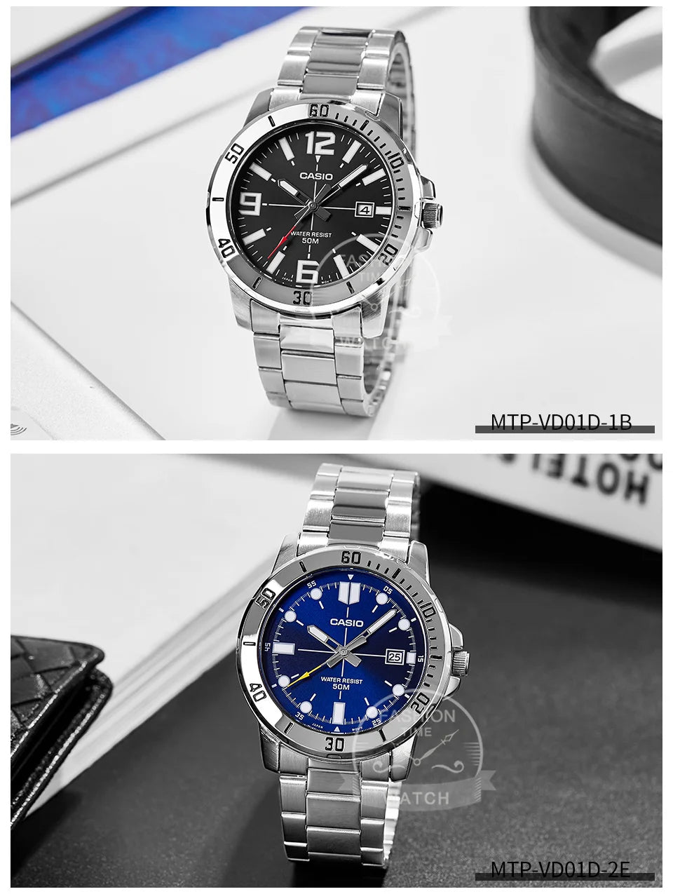 Casio watch  MTP-VD01D