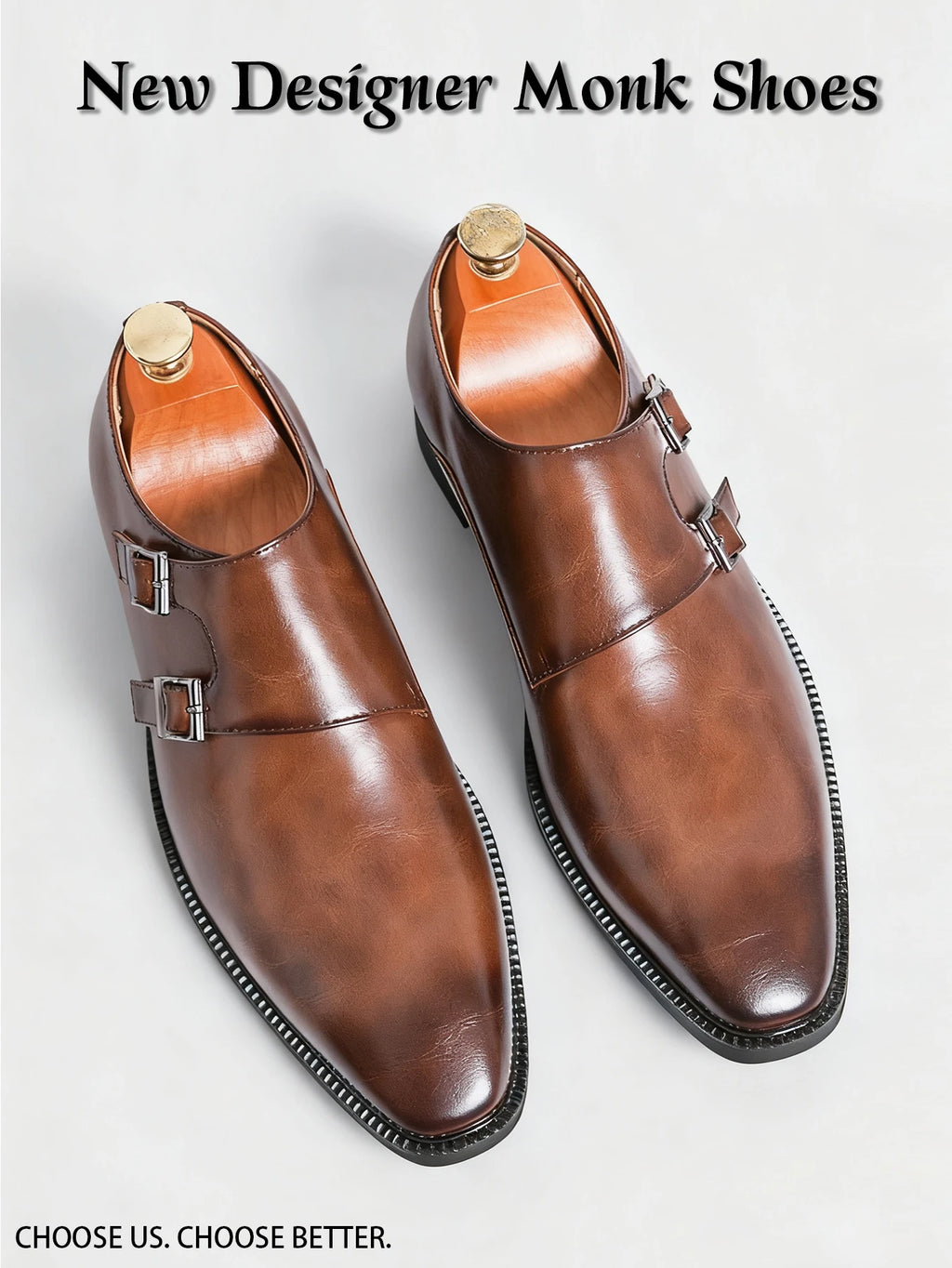 Men's Monk Leather Shoe