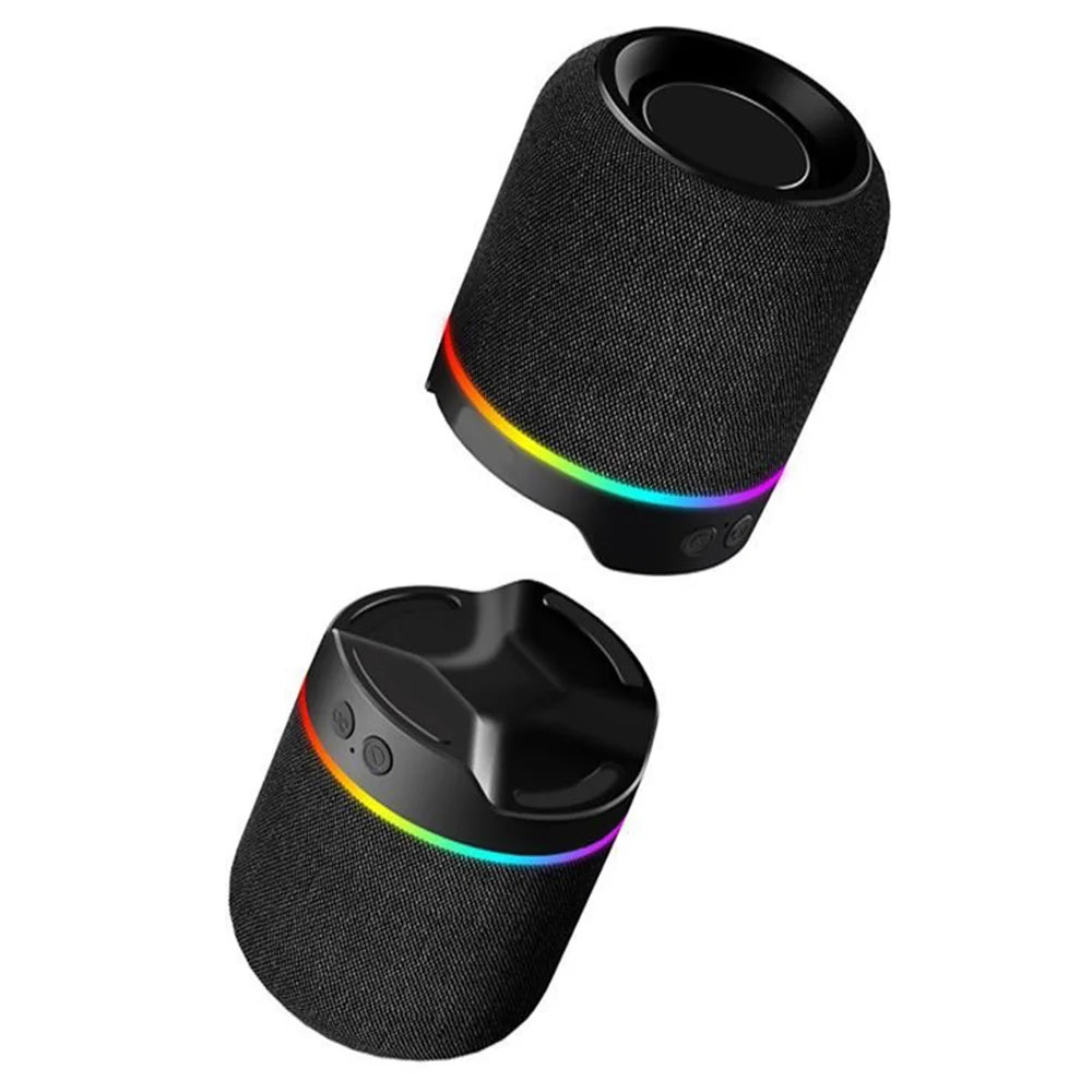 M25 Desktop Split Type 2-in-1 Magnetic Bluetooth Speaker HIFI Stereo Subwoofer 10W High Power Support FM TF Card TWS Playback