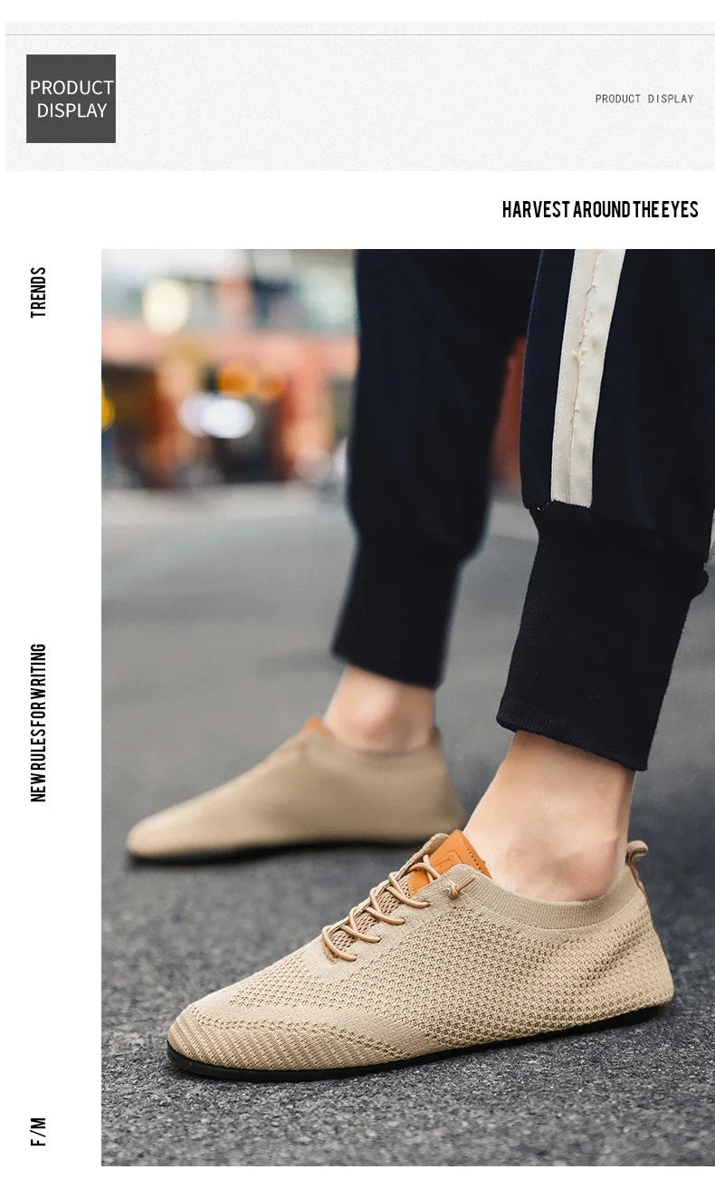 Men Mesh Breathable Slippers