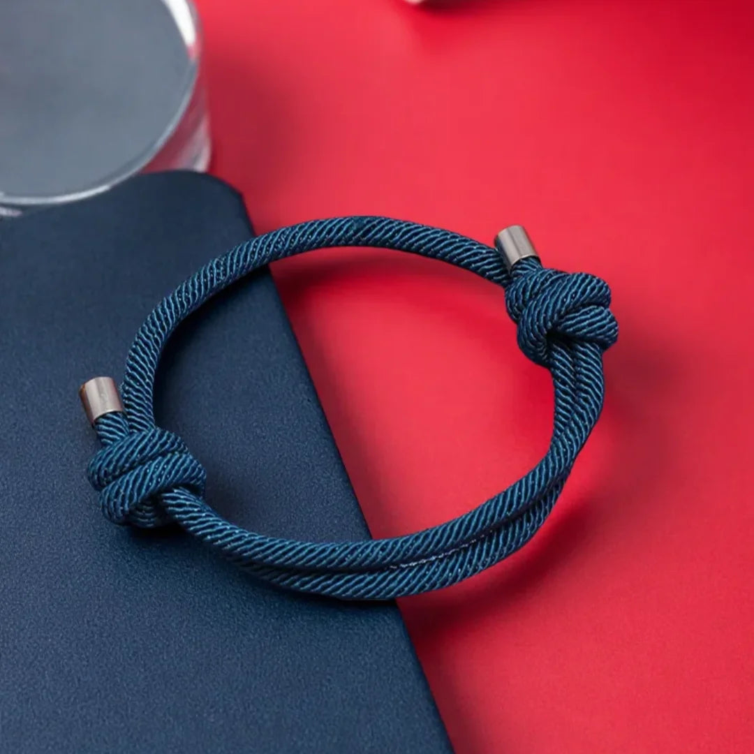 VOQ Fashion Adjustable Milan Rope Bracelet Stainless Steel Accessories Couples Bracelets for Lovers Friendship Jewelry Wholesale