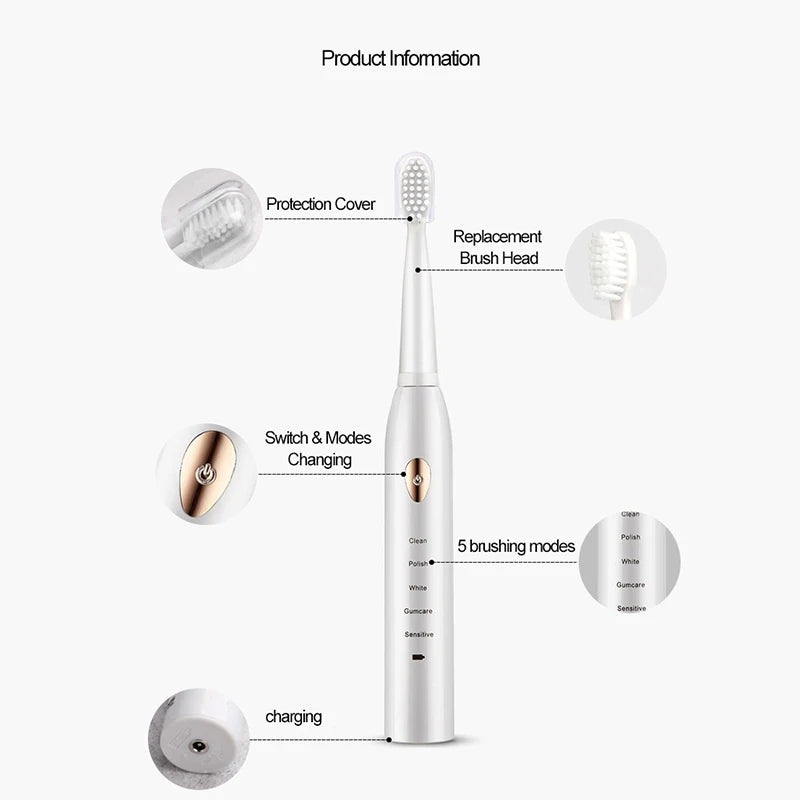 Rechargeable Electric Toothbrush