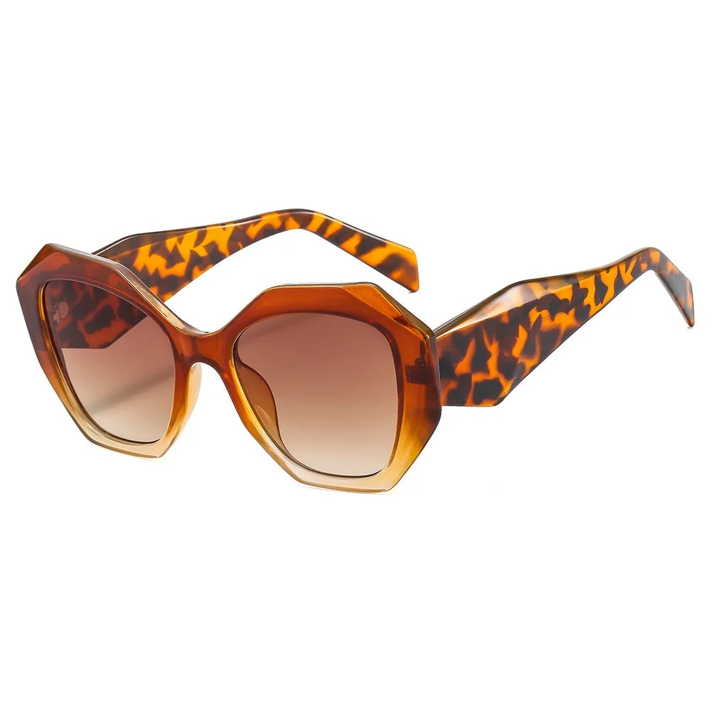 New Oversized Square Sunglasses For Women Vintage Designer Eyewear Sun Glasses Men Shades Male Female UV400 Gafas Oculos