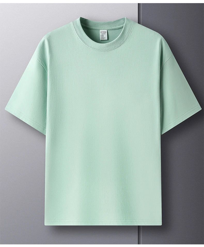 High quality cotton short sleeve men's T-shirt