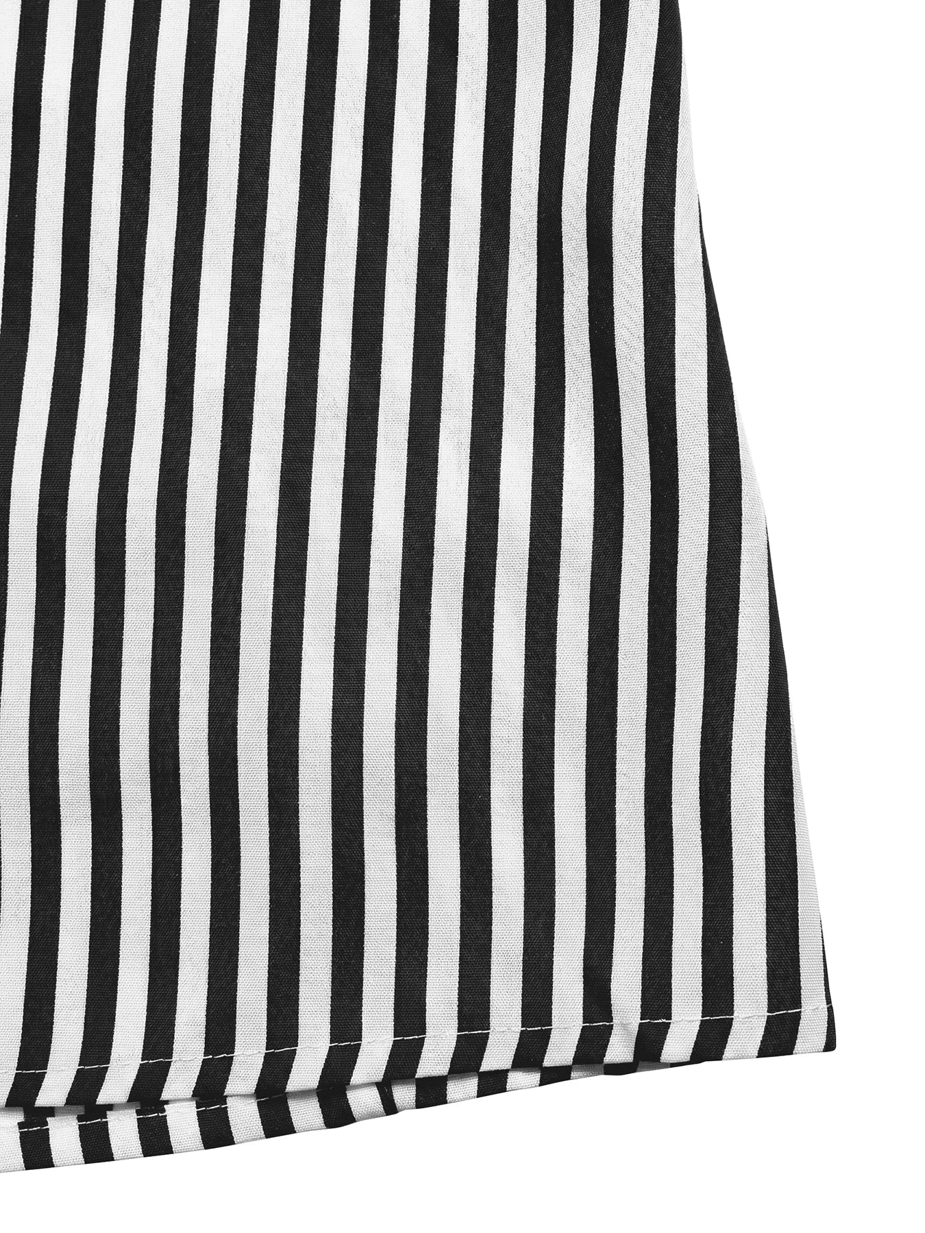 2026 Summer Striped Deep V Neck Backless Sleeveless Beach Long Dress