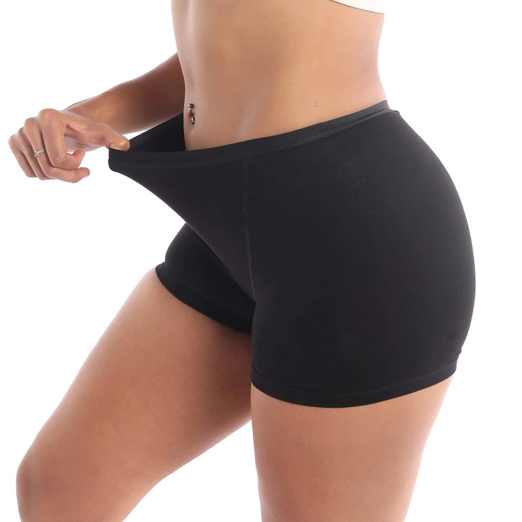 Cotton Heavy Flow Menstrual Period Panties Shorts Women Absorbency Incontinence Boxer Woman High Waist Period Underwear