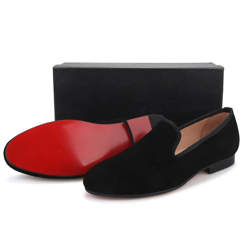 GOTTO velvet loafers