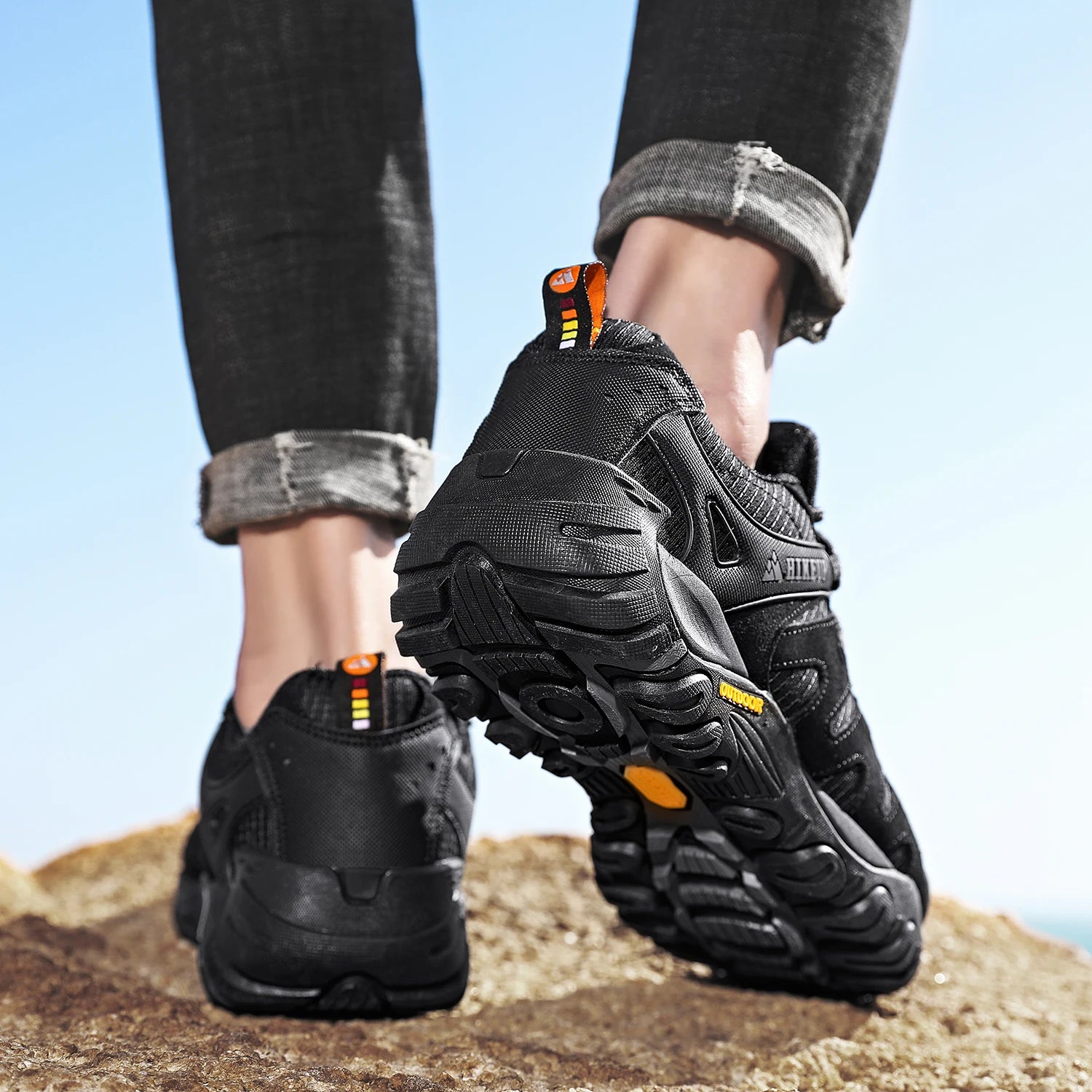 Men Trekking Walking Sneakers