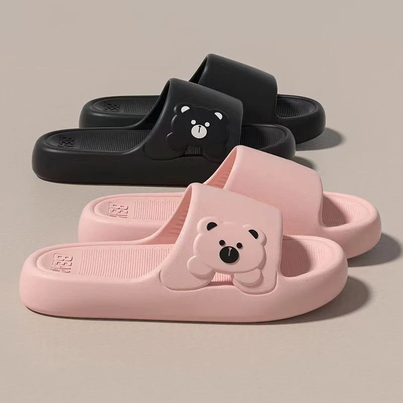 Cartoon Bear Indoor Slippers