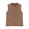 Harajuku Streetwear Men Korean Vintage Tank Top Fashion Casual Vest Loose Retro Sleeveless Shirt Hip Hop Tank Tops Man Clothing