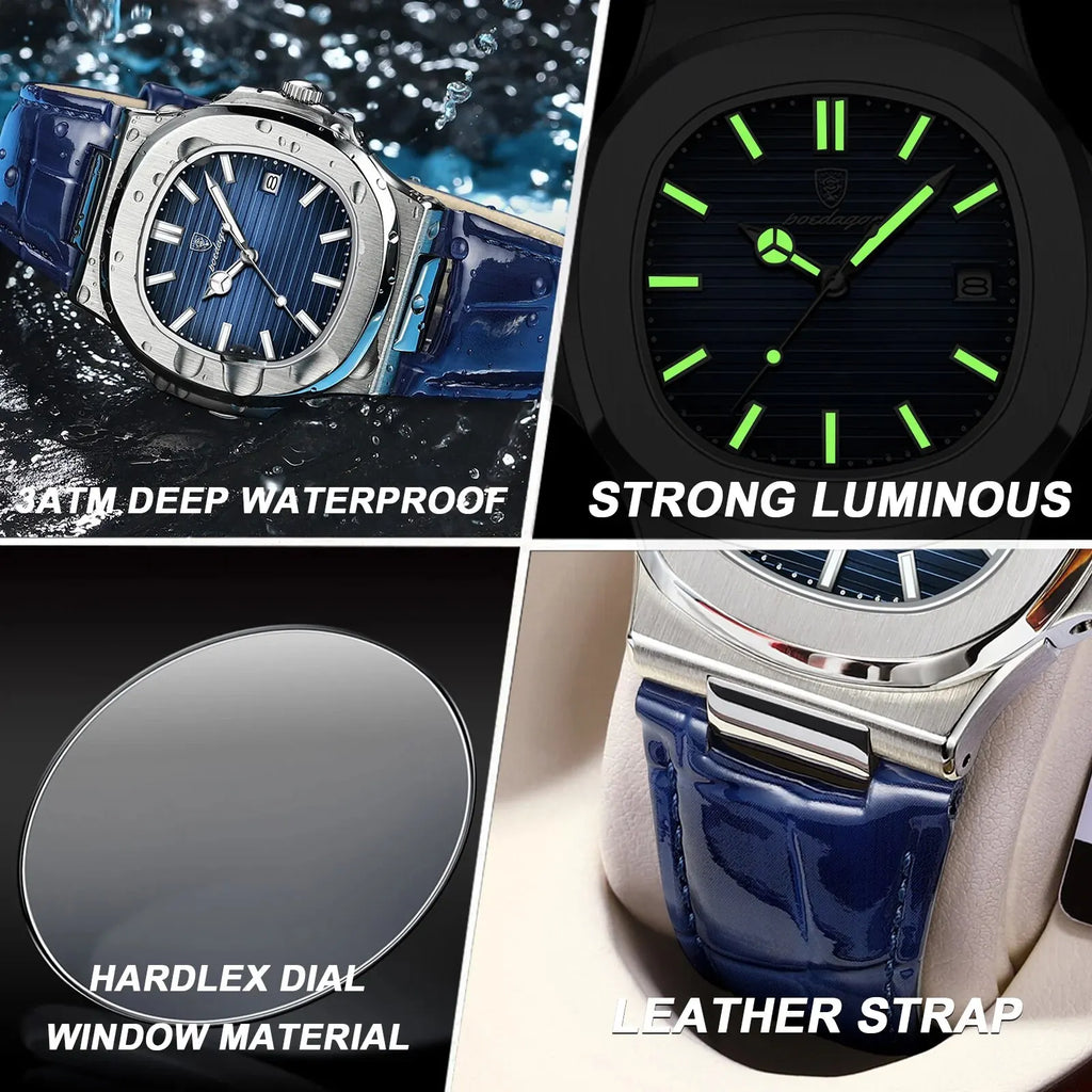 GOTTO Luxury Square Watch