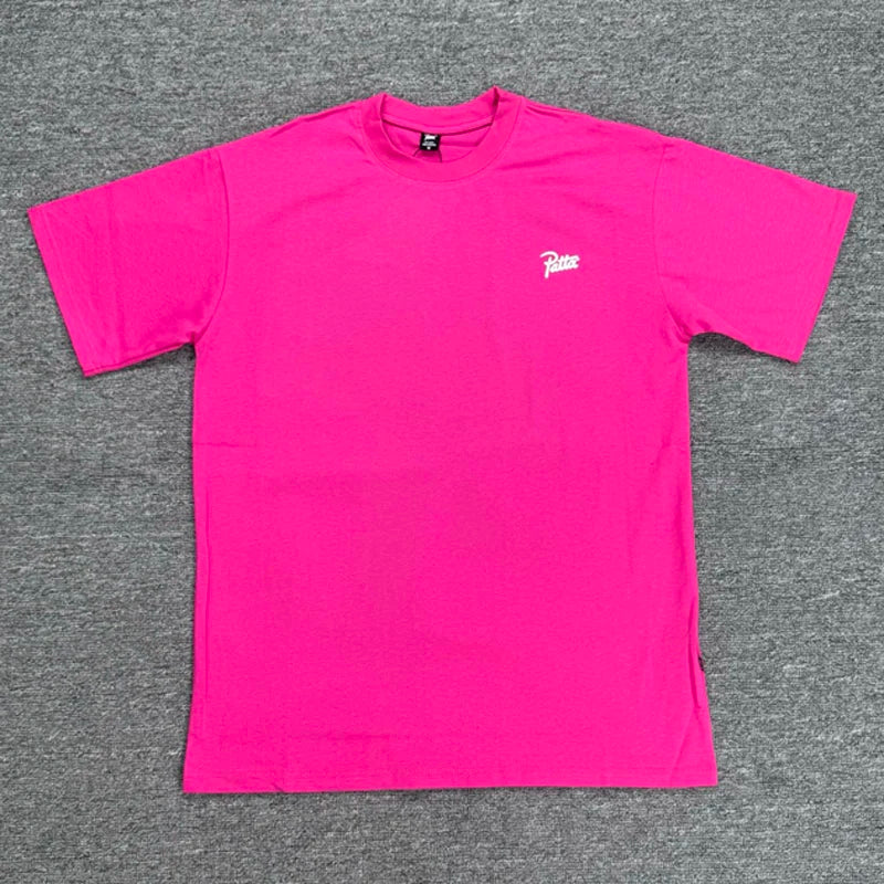 Summer Round Neck Men's Women's Loose Patta Tops New Style High Quality PATTA Short Sleeved T-shirts One Day Ship Out