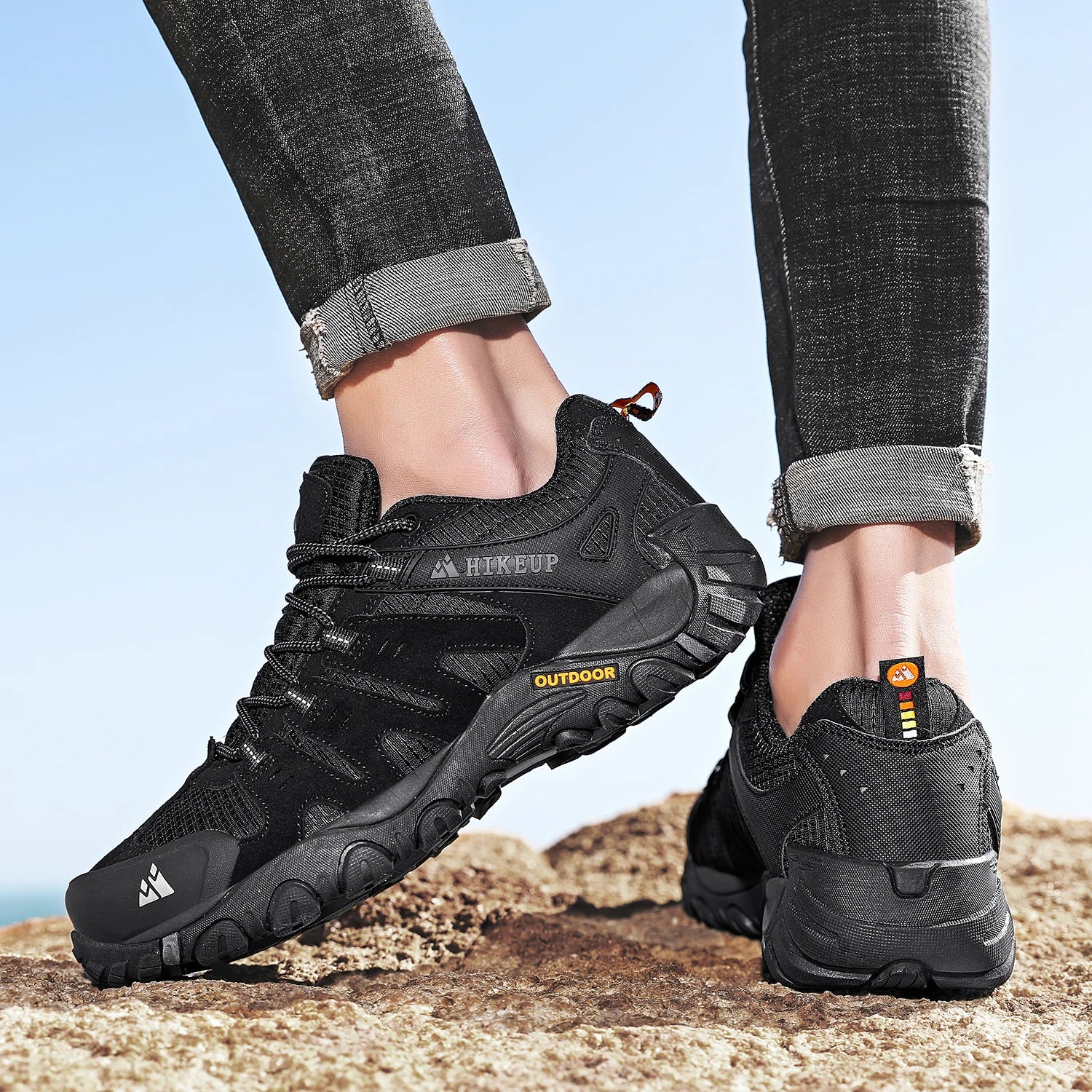 Men Trekking Walking Sneakers