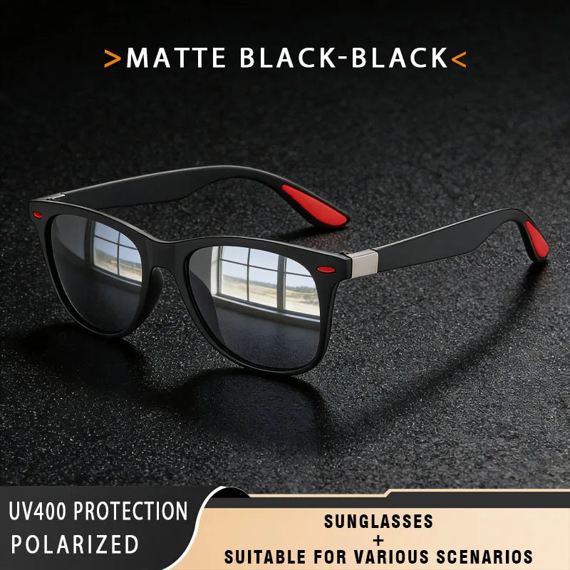 TANGOWO Polarized Retro Sunglasses Men Women Vintage Brand Design Sun Glasses Fashion Sports Driver Shades UV400 Oculos De Sol