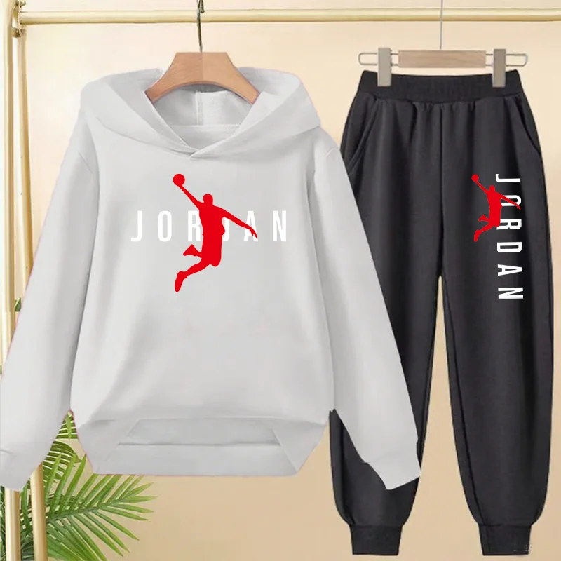 2-13 Years Boys 2pcs Autumn Spring Hoodie+Pants TracksuitsGirls Casual Streetwears Kids Cute brand  Children Clothes Sets