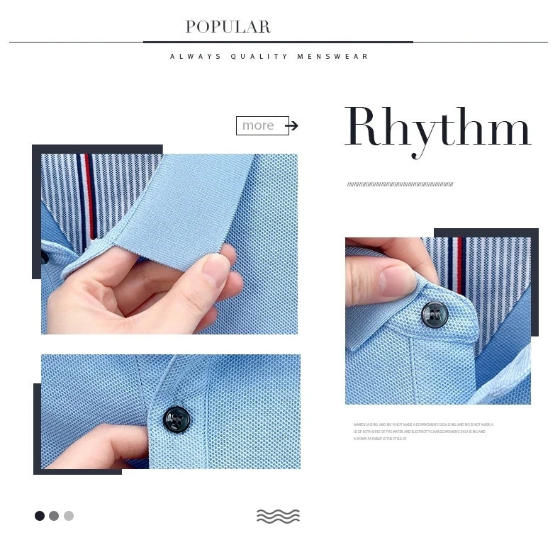 cotton short sleeve polo