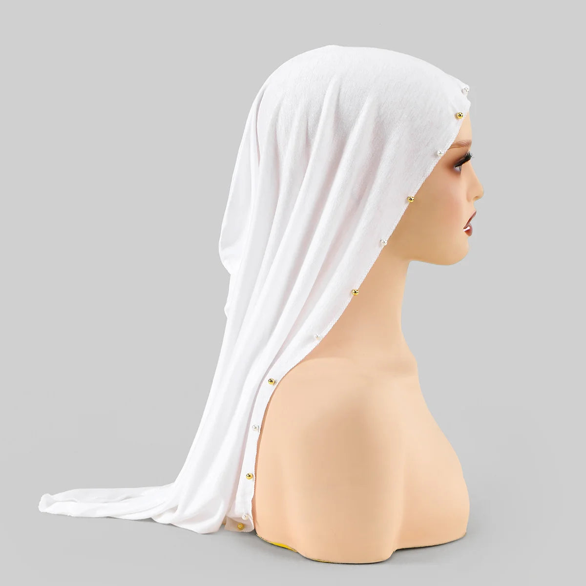 Muslim Solid Underscarf Caps Modal Instant Hijab Cotton Stretch Turban Cap Islamic Underscarf Bonnet Headscarf Headband