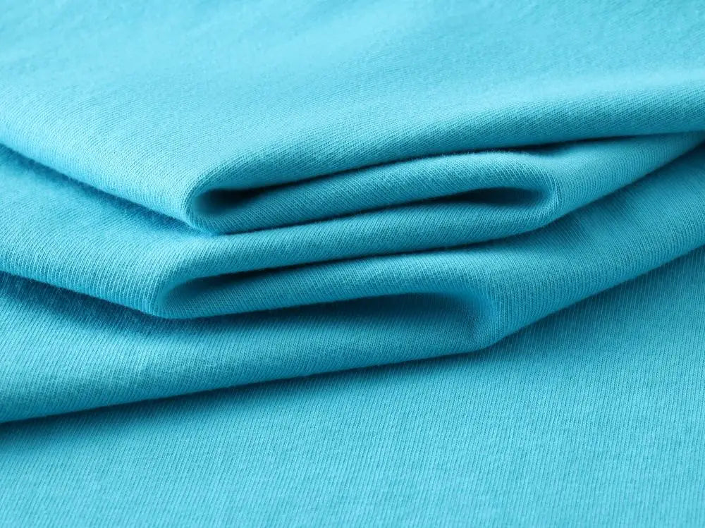 cotton round neck short sleeved