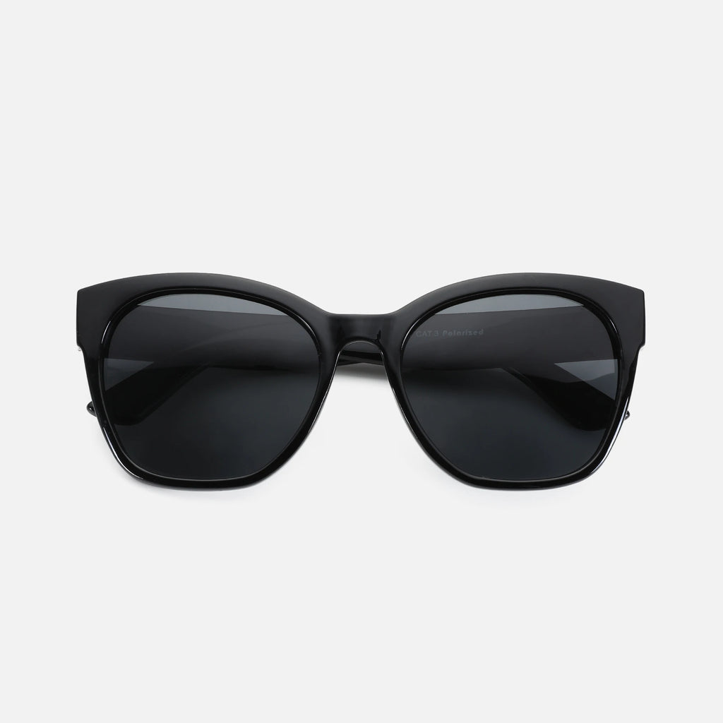 ZENOTTIC Fashion Original Thick Butterfly Frame Polarized Sunglasses for Women Chunky Uv400 Protection Shade Cat Eye Sun Glasses