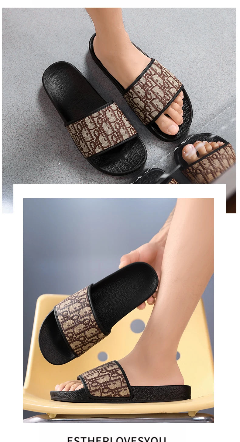 Men's Casual Home Slippers Lightweight