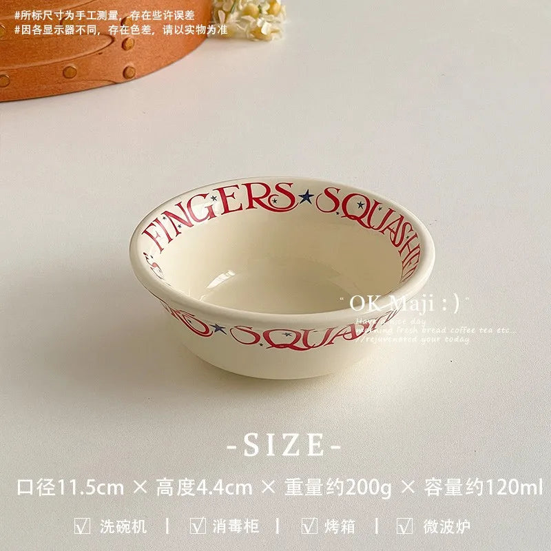 Party Red Design Dinner Set Plates European Style Elegant Round Plates Dinner Sets Ceramic Luxury Vaisselle Kitchen Dishes