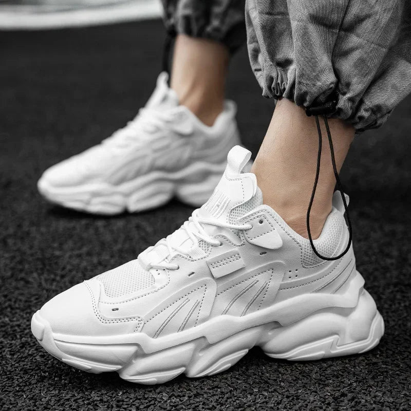 Men's Sneakers Hidden Heels Elevator