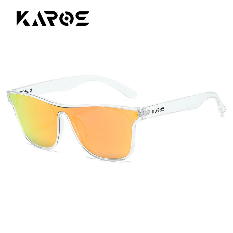 KAROS Fashion Sunglasses For Men Women Square Oversized Anti Glare Driving Eyewear Mirror Sun Glasses Women UV400 Goggles YZ2016